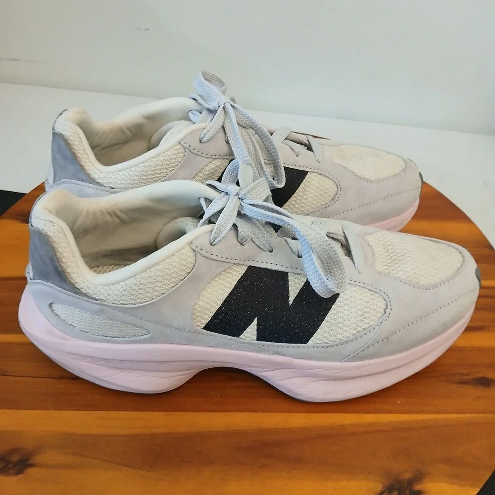 New Balance WRPD Runner Womens 11 Grey Pink Suede Mesh Sneakers UWRPDGBP